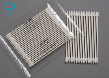 Purified Disposable Cotton Cleaning Swabs Double Heads With Anti Abrasive Tip