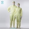 Yellow Anti Static ESD Coat Polyester Filament With Conductive Fiber
