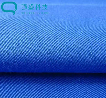 110g/M Stiff Elastic Air Permeability Plain Weave TC Fabric